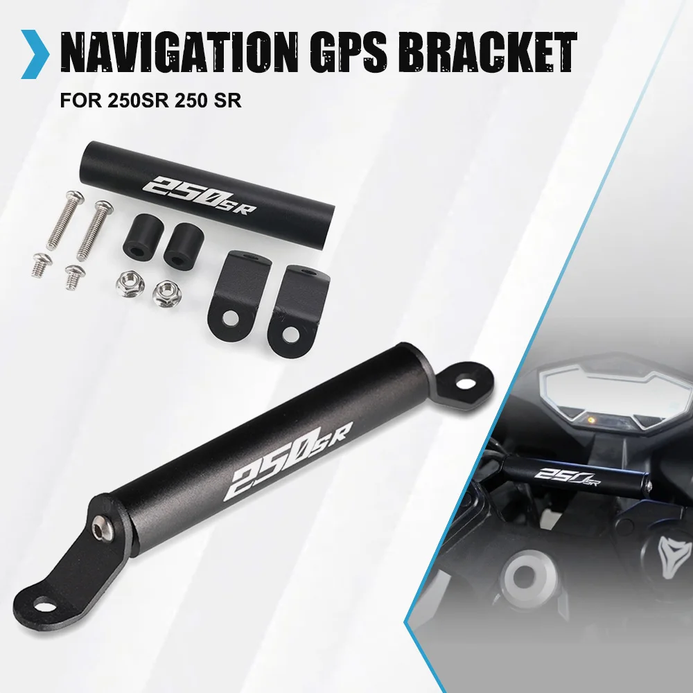 

Motorcycle Accessories SMART Phone GPS Navigation Plate Bracket Handlebar Adapt Holder For 250SR 300SR CFMOTO 250 SR 300 SR