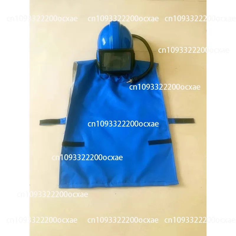 

Safety Protection Sandblasting Helmet, Mask, Sanding Helmet, Protective Helmet, Sandblasting Cap, Shawl, Trachea