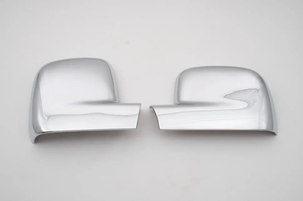 One Pair of 2 pieces Chrome Side Mirror Cover for VW Caddy 2004-2010 / for Transporter Multivan T5 2003-2009 (Left Hand Version)