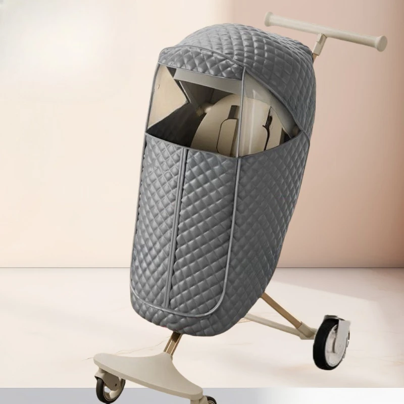 

Thick Winter Stroller Weather Shield Baby Rain Cover Reversible Front Back Two Way 3 Layer Insulation Pushchair Windproof Warm