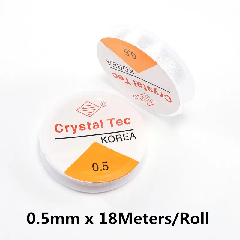 60M Strong Elastic Beading Cord for Jewellery Making
