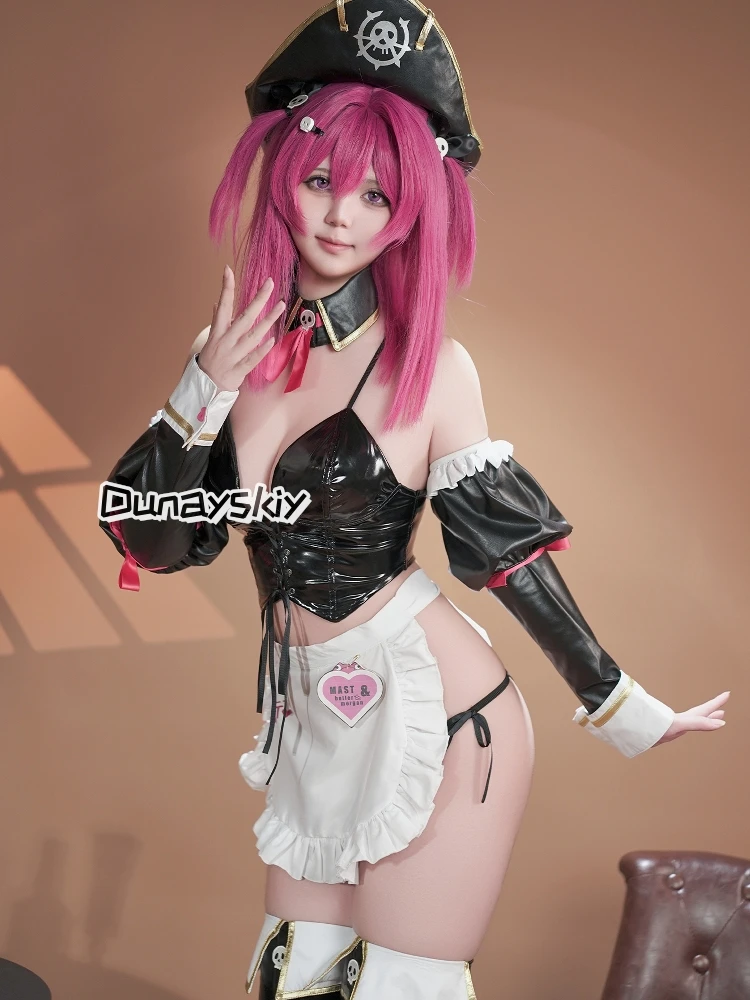 NIKKE-Disfraz de la diosa de la victoria, disfraz de mástil, vestido de sirvienta Sexy para el Día de San Valentín, uniforme romántico, traje de Carnaval de Halloween