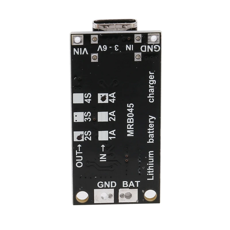 Повышающий Модуль зарядного устройства для литий-полимерных литий-ионных аккумуляторов типа C для 18650