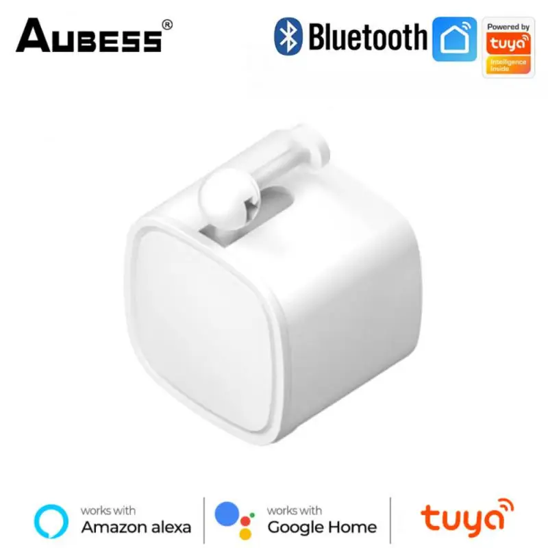 Умные механические кнопки Aubess Tuya, Bluetooth Cubetouch Bot с дистанционным управлением, работает с приложением Alexa и Google Assistant