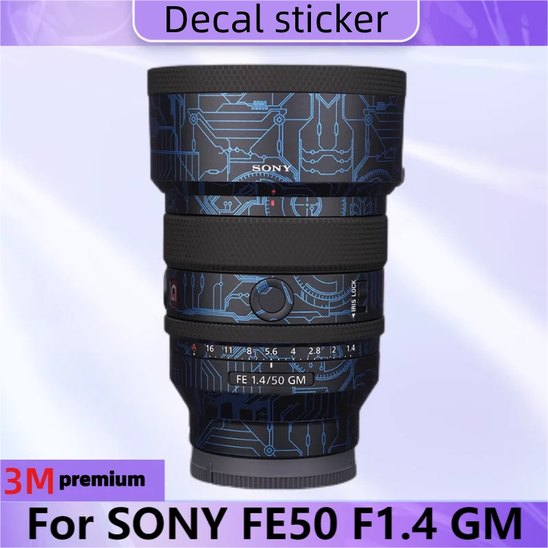 

For Sony FE 50mm F1.4 GM Decal Skin Vinyl Wrap Film Camera Lens Body Protective Sticker Protector Coat 50 1.4 F/1.4 1.4GM F1.4GM