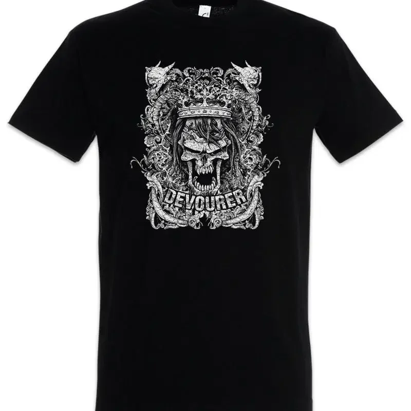 Devourer Zombie Cemetery City of The Dead Graveyard Reaper Skeleton T Shirt