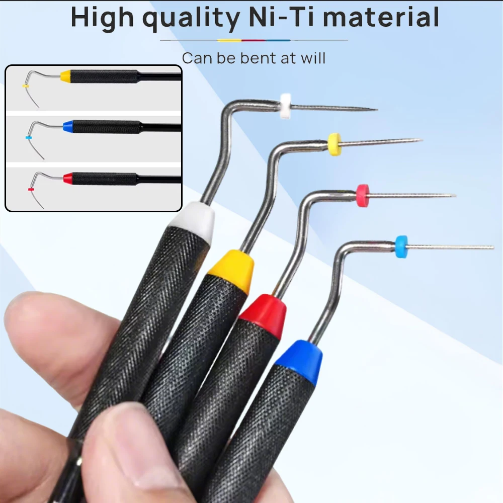 

Dental Endodontic Hand Plugger Tip Endo Instrument Teeth Filling Vertical Pressurizer Root Canal Filling Presser dentist