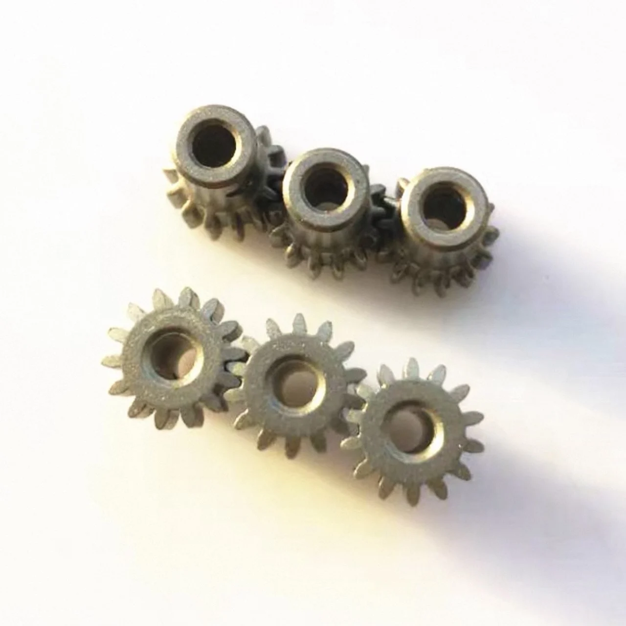 M0.8 14 Teeth 4MM Micro Reduction Motor Cylindrical Spur Gear Automation Equipment Stepped Gear for Precision Machines