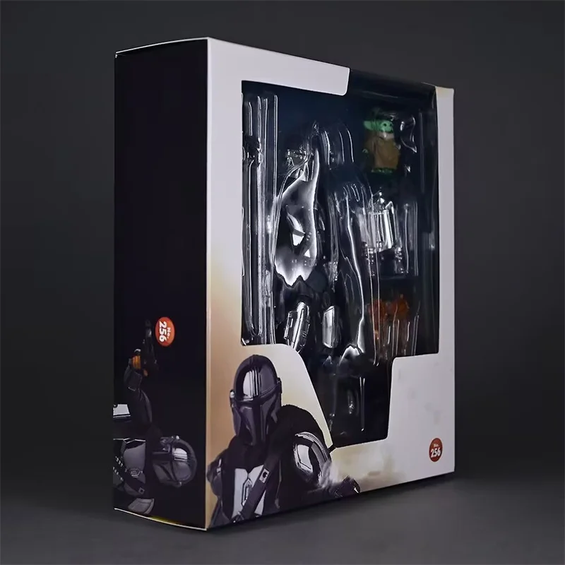 MAFEX 256 The Mandalorian Glogu Actionfigur Star Wars Mandalorian Figuren 6 Zoll Galvanisierte Version Plating Edition Auf Lager – Detail 12
