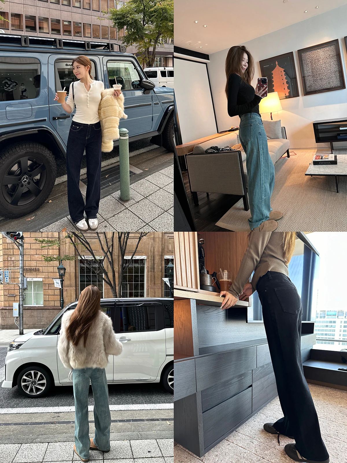 

Джинсы Dibao Xi Tee-Color с прямыми штанинами, женские, свободного кроя, повседневные, длинные брюки, осенне-зимние, модные, универсальные, джинсовые брюки-буткэт