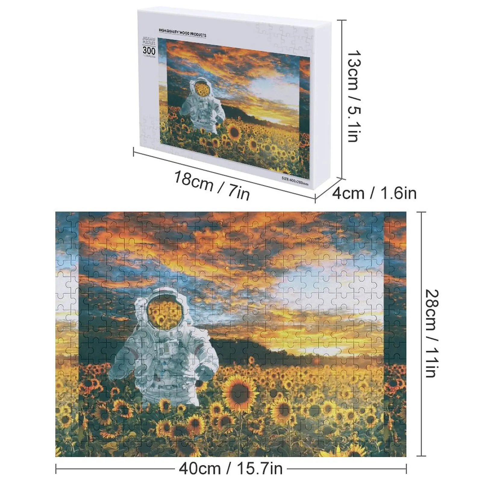 銀河の彼方の遠いところに ジグソーパズル 写真入りカスタム パーソナライズされた子供向けおもちゃ パーソナライズされた子供用ギフトパズル