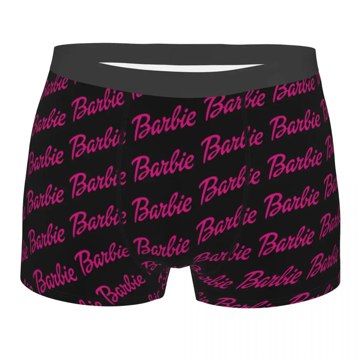 Custom Barbie Logo Boxers Shorts Men's Disney Briefs Underwear Cool Underpants