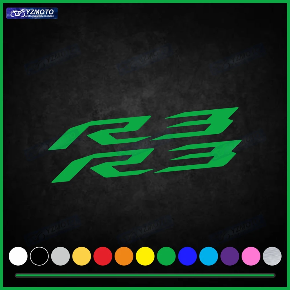 

For Yamaha YZF R3 Motorcycle Racing Sticker Car Decal Body Decoration Fuel Tank Engine Logo Fairing Windshield Helmet Stickers