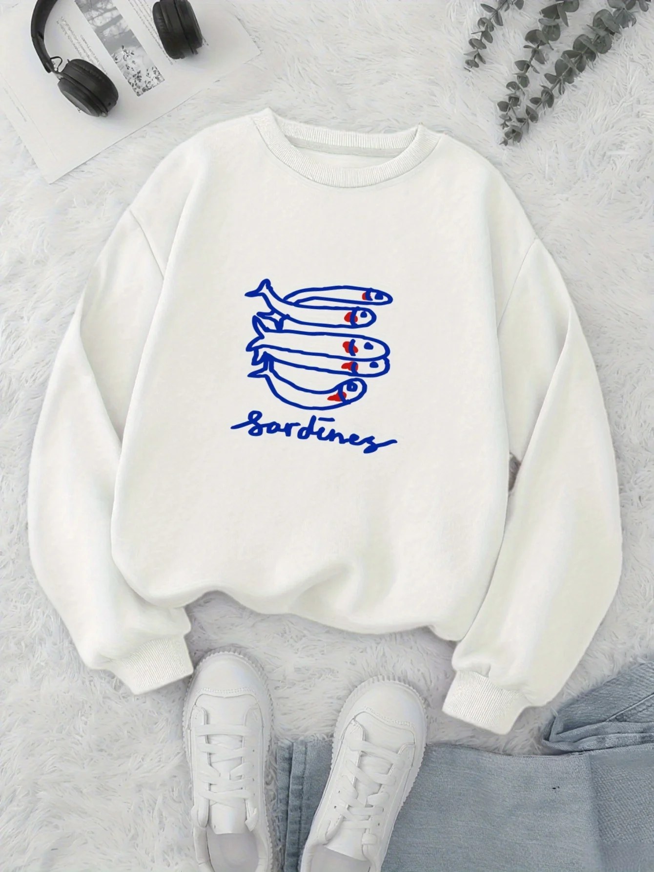

Xiaoyu Graphic Printing Autumn and Winter Pure Cotton Men's and Women's Sweatshirts Outdoor Sports and Leisure Fashion Trend