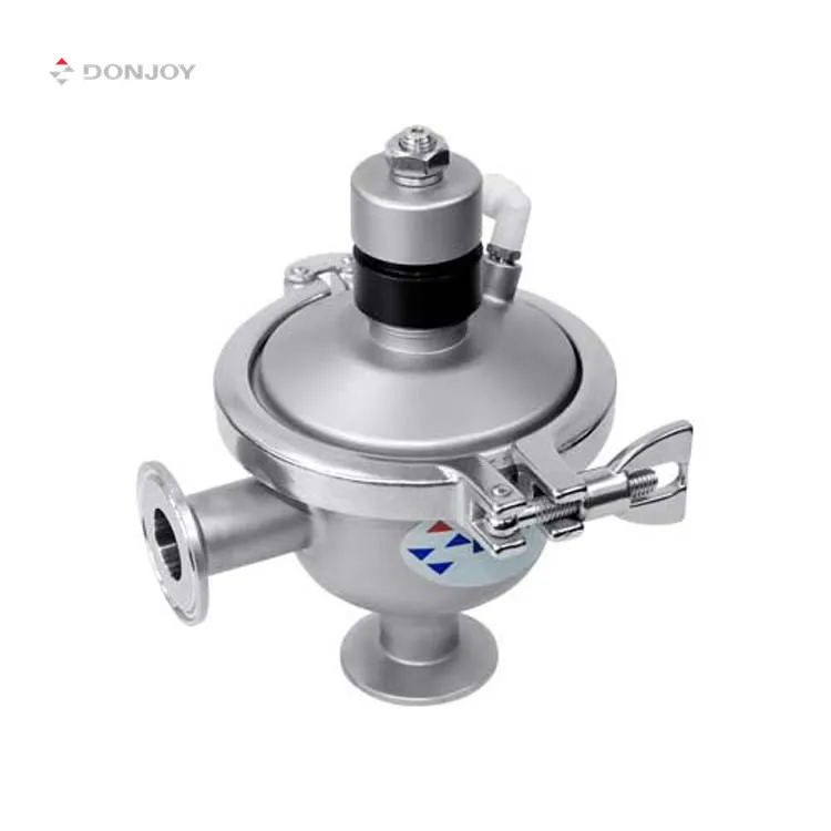 Custom Food Grade Sanitary Stainless Steel Pressure Reducing Valve Constant Pressure Control Safety Valve