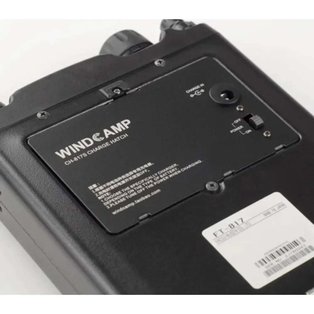 YAESU FT-818 817 Charging Compartment Cover (CH-817S) Dedicated for Built-in Lithium Battery Pack