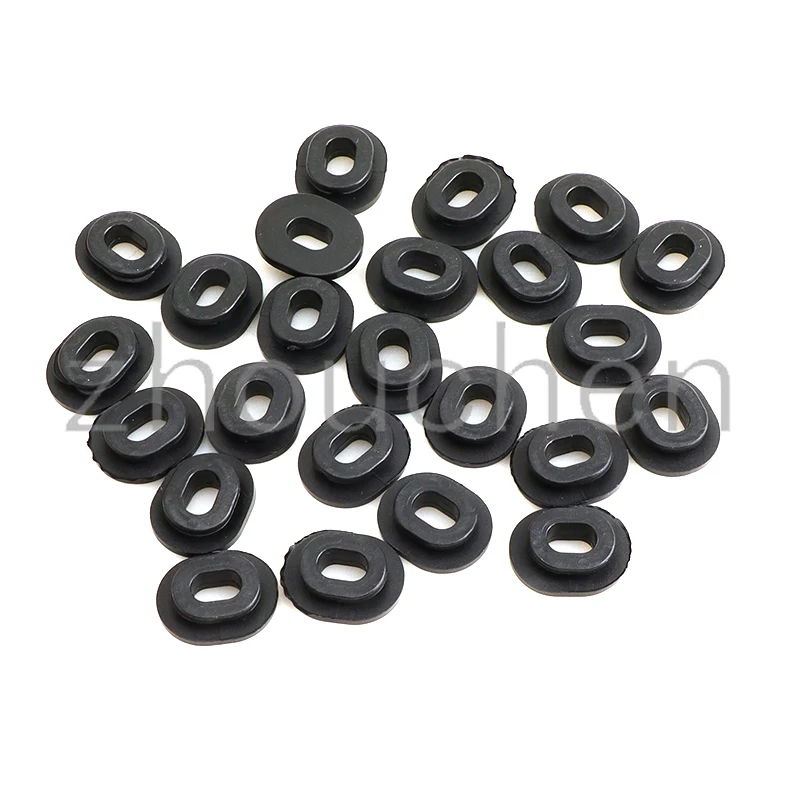 24Pcs Rubber Side Cover Grommets Motorcycle Fairings Set for Honda CB100 CL XL 100 CG125 CB125S CB125T CB TL 125 CD125