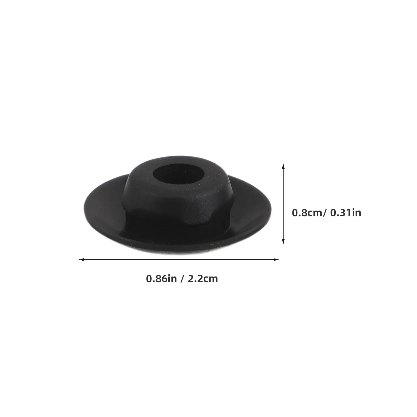 12Pcs Rubber Hole Plugs Kit Waterproof Dustproof Compression Stopper Caps for Car Door Frame Chassis Side Skirt Auto Replacement