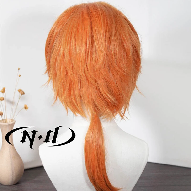 ND ليو Tsukinaga شعر مستعار تأثيري هيربيسي فرقة نجوم تأثيري خصلات الشعر المستعار ل كوميك كون كوزر زي موضوع حفلة مقاومة للحرارة