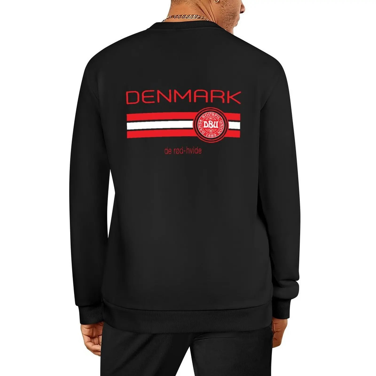 

Football - Denmark (Away White) Pullover winter clothes korean clothes men wear anime clothing new sweatshirts