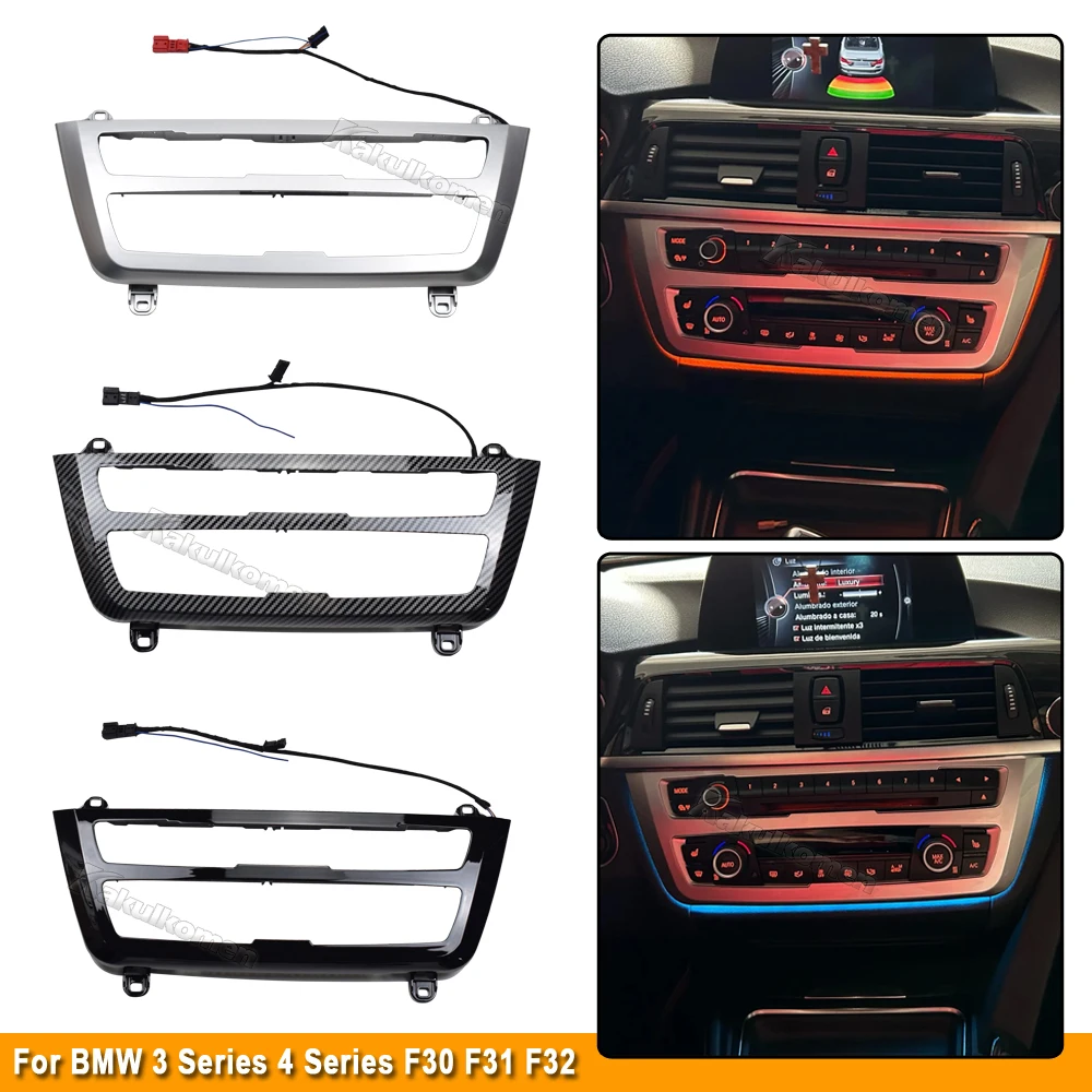 2 Color Orange Blue Ambient Light For BMW 3 Series F30 Atmosphere