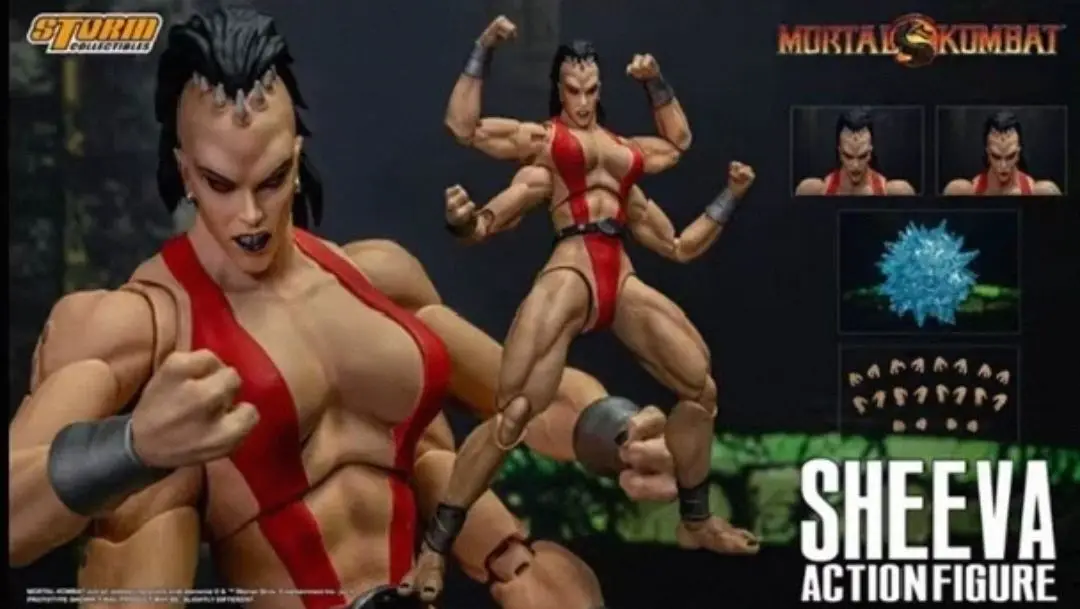 

In Stock Storm Toys Mortal Kombat Mortal Empire Female Character Shiva 1/8 Action Figure Collectible Gift