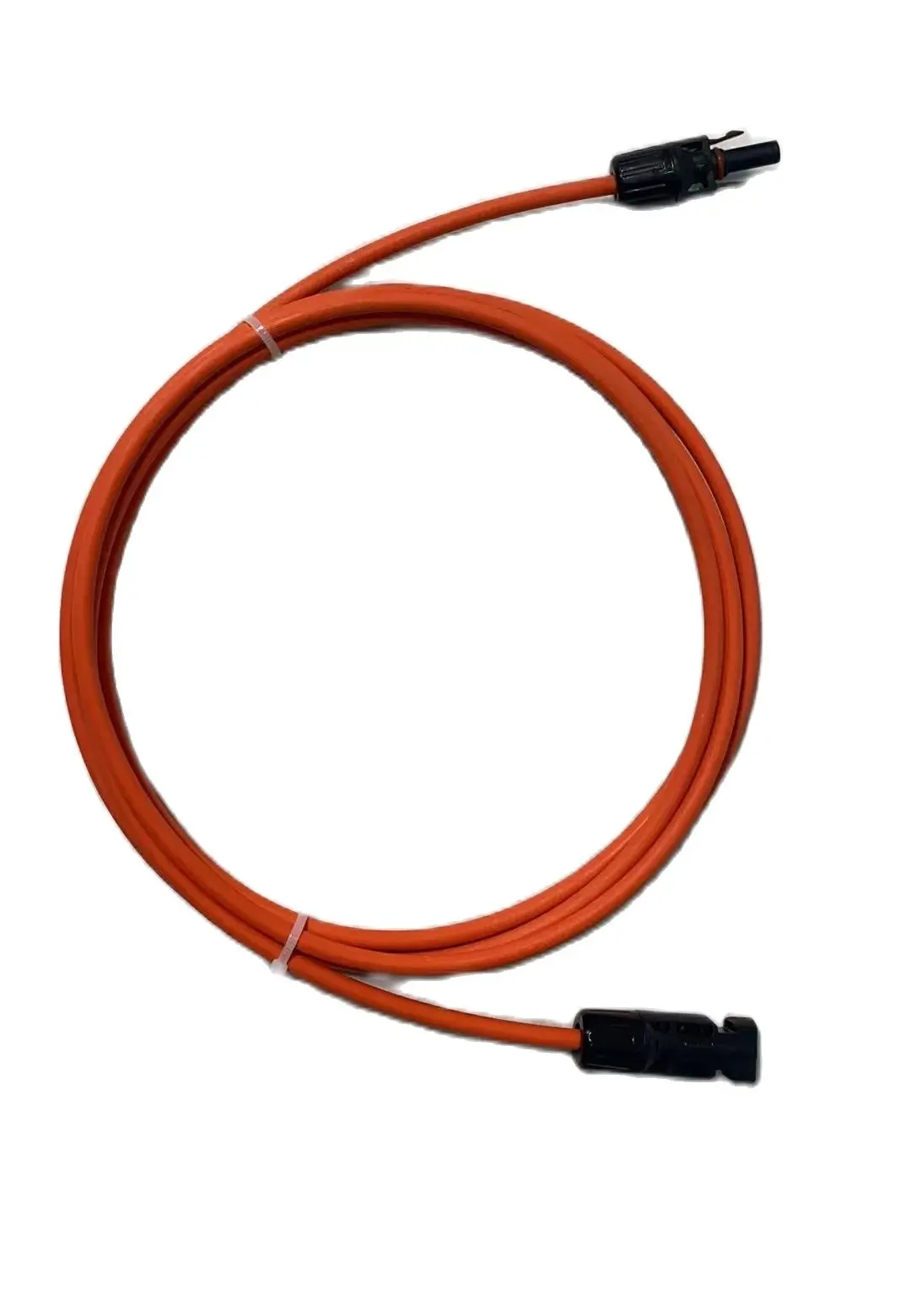 1 زوج 11AWG كابل الطاقة الشمسية للوحة اتصال تمديد الكابلات الشمسية مع موصل أسود زائد أحمر