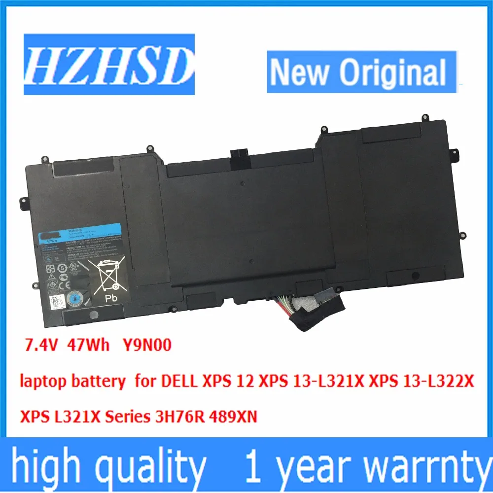 

7.4V 47Wh Y9N00 Original laptop battery for DELL XPS 12 XPS 13-L321X XPS 13-L322X XPS L321X 3H76R 489XN C4K9V PKH18 0PKH18 P29G