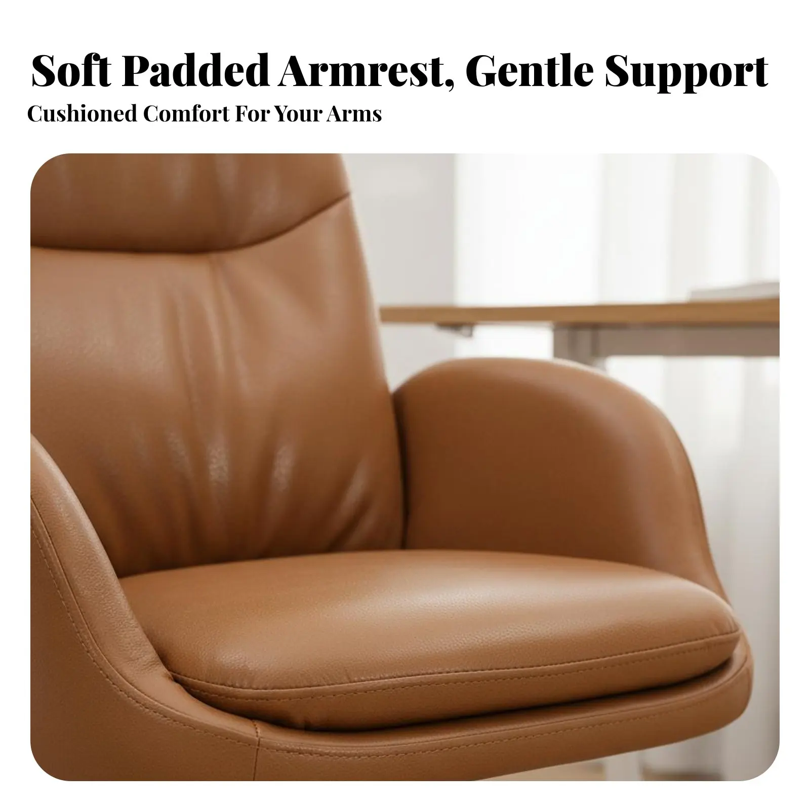 

Офисное кресло Highspine с поддержкой спины, современный дизайн, вращение на 360 градусов, легкое управление, колесики для удаленной работы