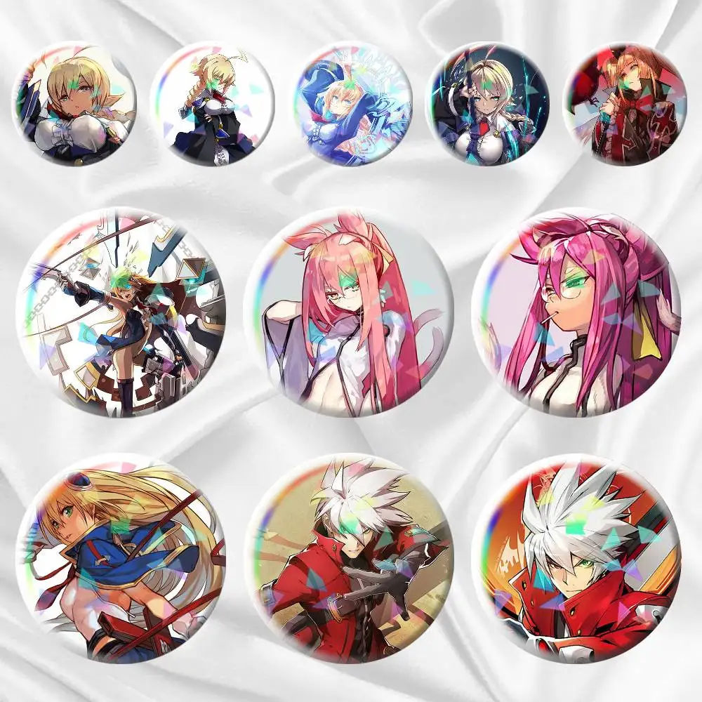 

BlazBlue G-Game 75mm 58mm 44mm 25mm Brooch Backpack Hat Pins Accessories Toys Badge