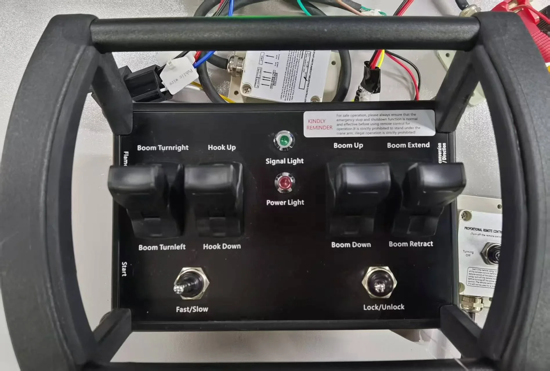 Truck Crane Controller 7 Joystick 8 Joystick Clutch Remote Controller Crane Kit 12v 24v