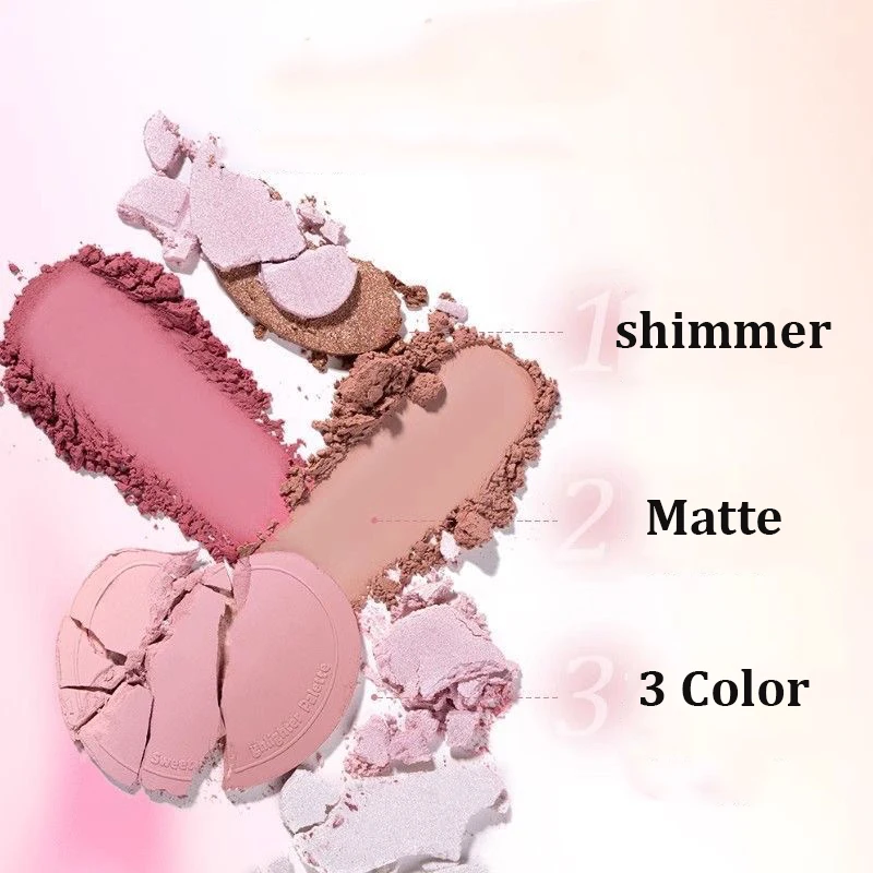 Rmt Puder Rouge Highlight Multifunktion palette für weibliche Gesicht aufhellen Text marker Bronzer koreanische Kosmetik