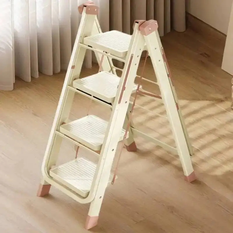 climbing drying rack Ladder rack drying indoor multi-functional small household herringbone ladder portable folding furniture