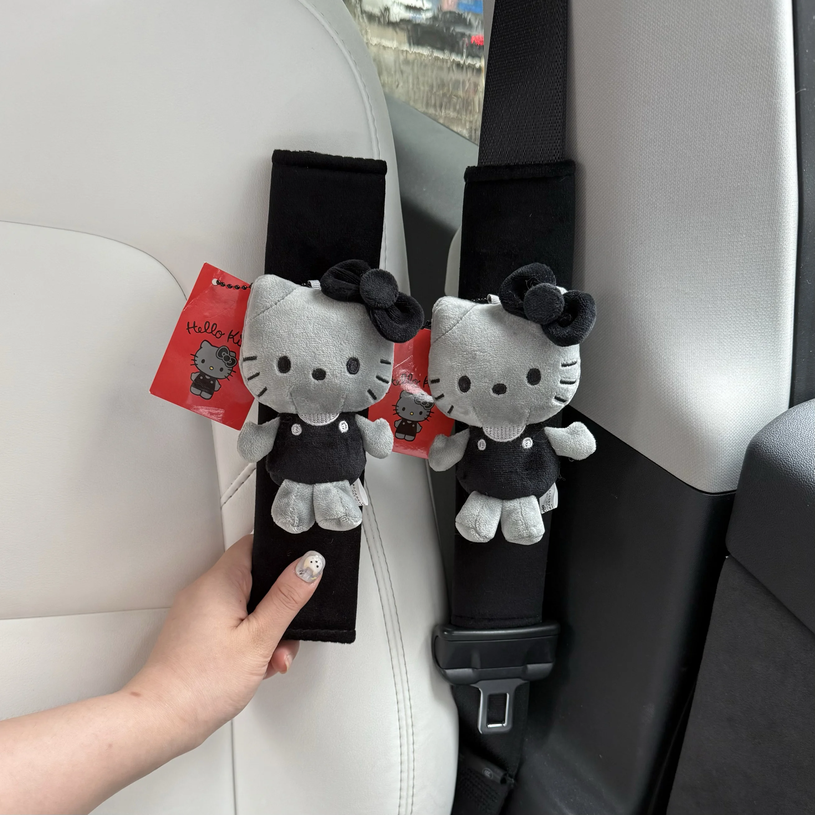 

Universal Car Safety Belt Cover Adjustable Seat Belt Cover Shoulder Strap Cover Car Shoulder Protector Pad Auto Accessories