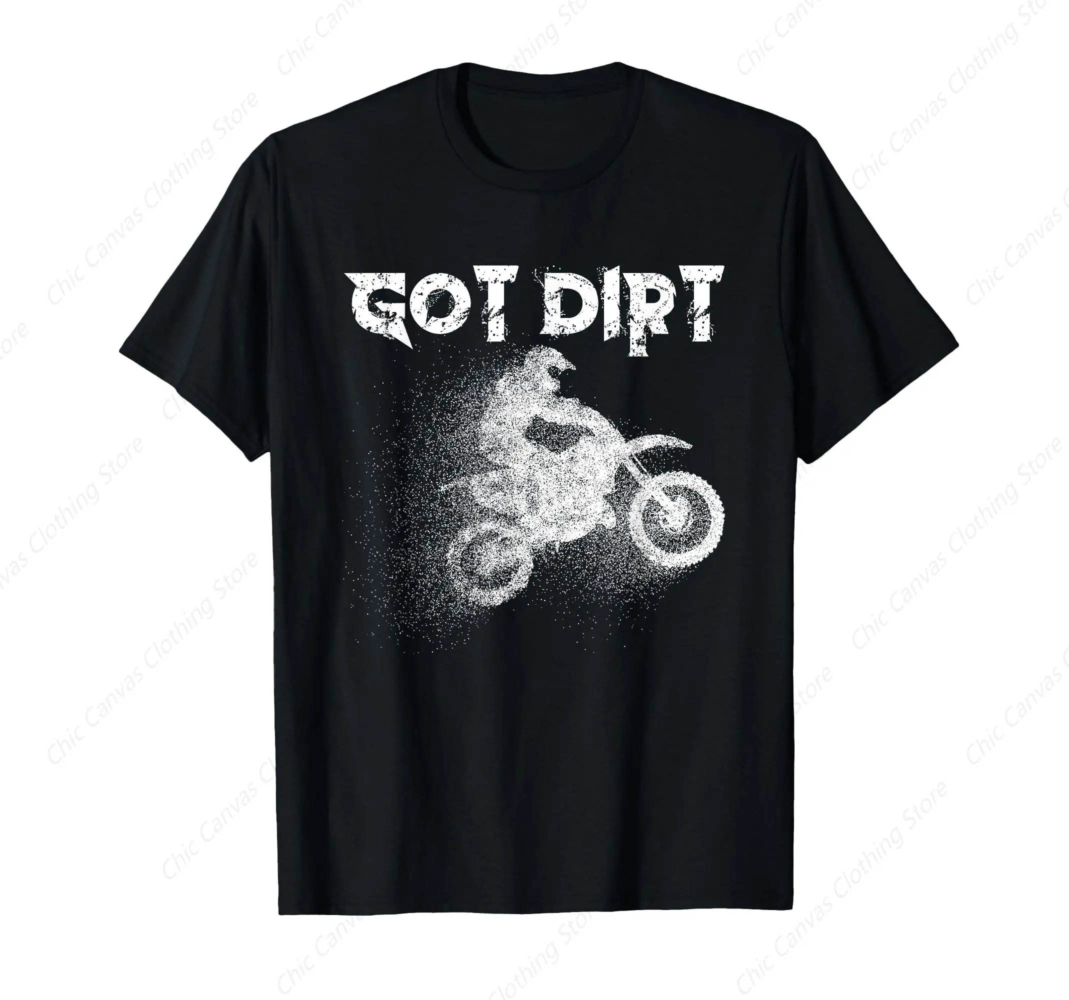 

Off Road Motorcycle Printed Cool Shirt Off-Road Bicycle Gift T-Shirt Pure Cotton Breathable Clothes