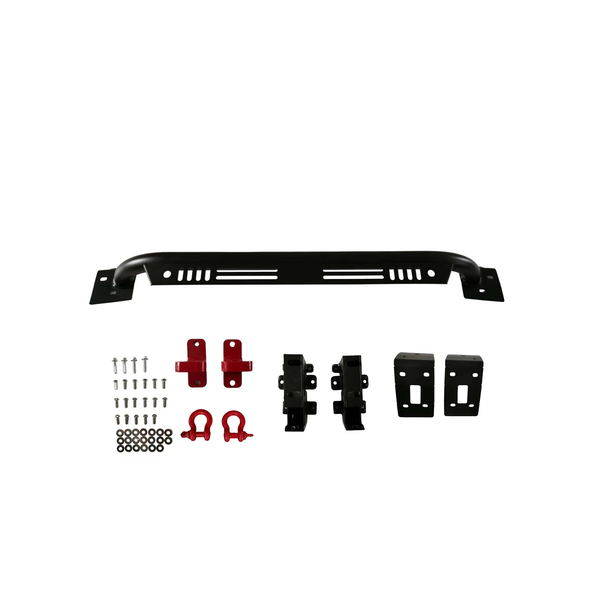 New U-Tube Shaped Front Bumper with Work Lights Bracket Tool Rolled Bull Bar Fit for Tank 300 Offroad Accessories