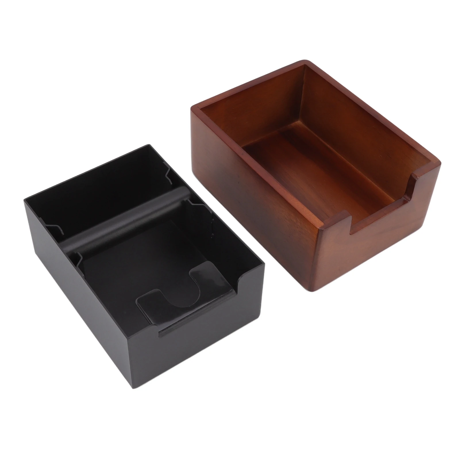 

Detachable Coffee Knock Box Integrated Wood Grounds Container Coffee Boxes With Anti Skid Rod For Home Cafe Barista Tools