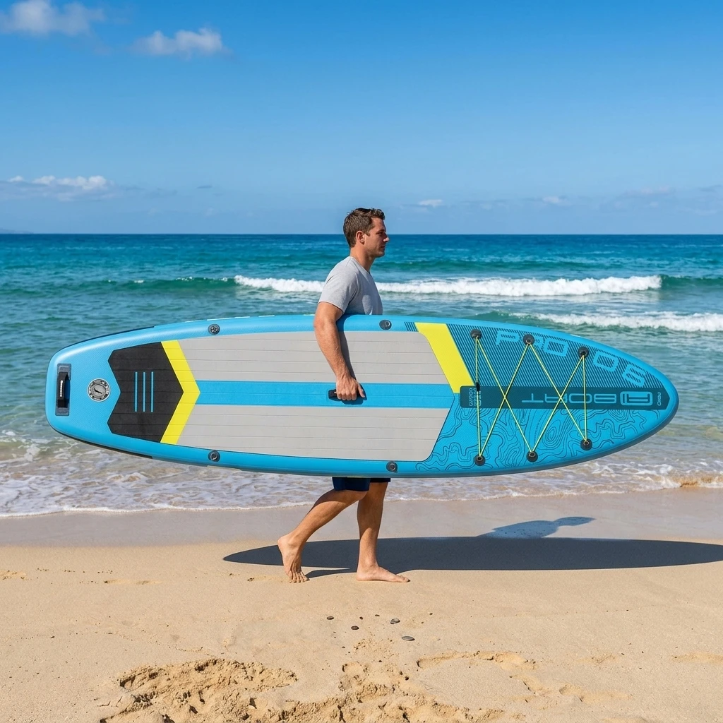 Premium Quality Drop Stitch Stand up Paddle Board Inflatable Beginner Friendly sup Board with Heat Sealing Technology