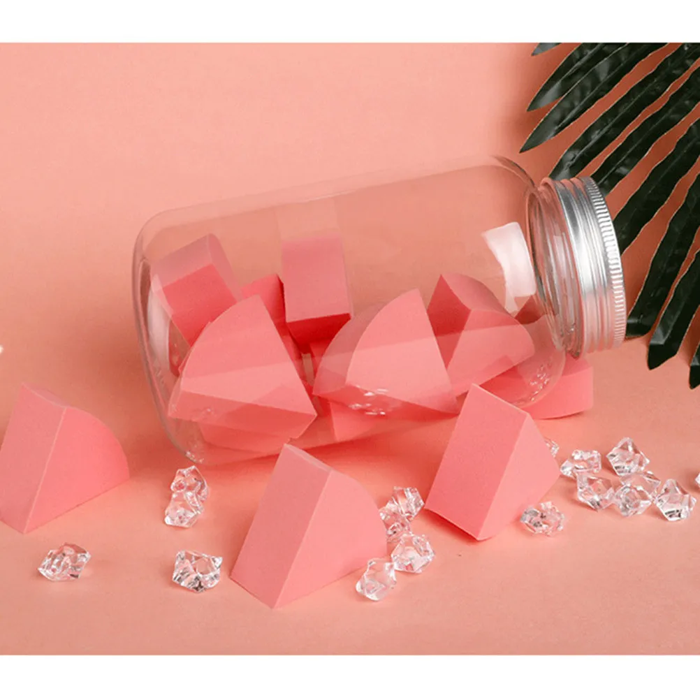 

Набор из 12 спонжей для макияжа: для влажного и сухого нанесения, в форме сектора, из безопасного материала, для тонального крема, консилера, румян, хайлайтера, для женщин