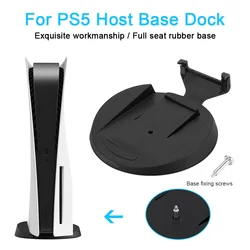 Original 2IN1 Vertical Stand Holder Console Dock Mount Base with Screw for PS5 Console for CD ROM/Digital Version Dropshipping