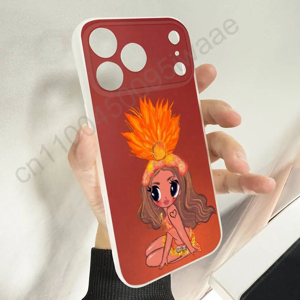 حافظة هاتف Singer K-Karol G Tropicoqueta لهاتف iPhone 11,16,15,14,13,17,12,Plus,E,Air,Mini,Pro,Max Magnetic Magsafe غطاء ناعم