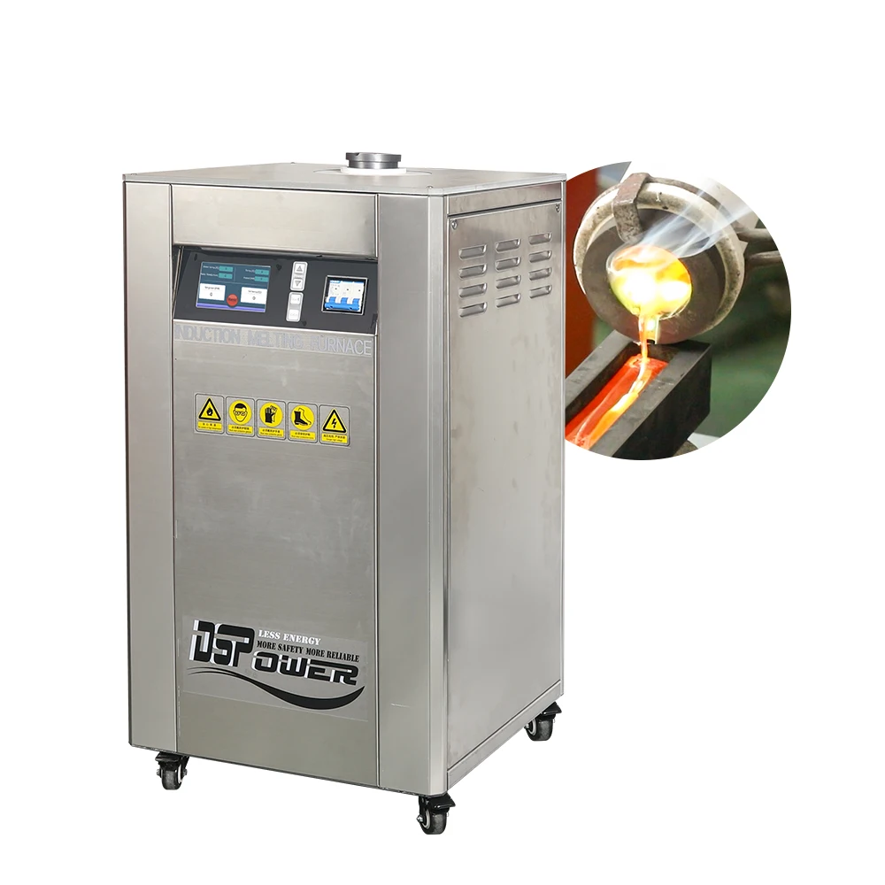 YihuiCasting Brand 2KG DSP Power  Gold and Silver Melting Furnace for Jewelry Casting