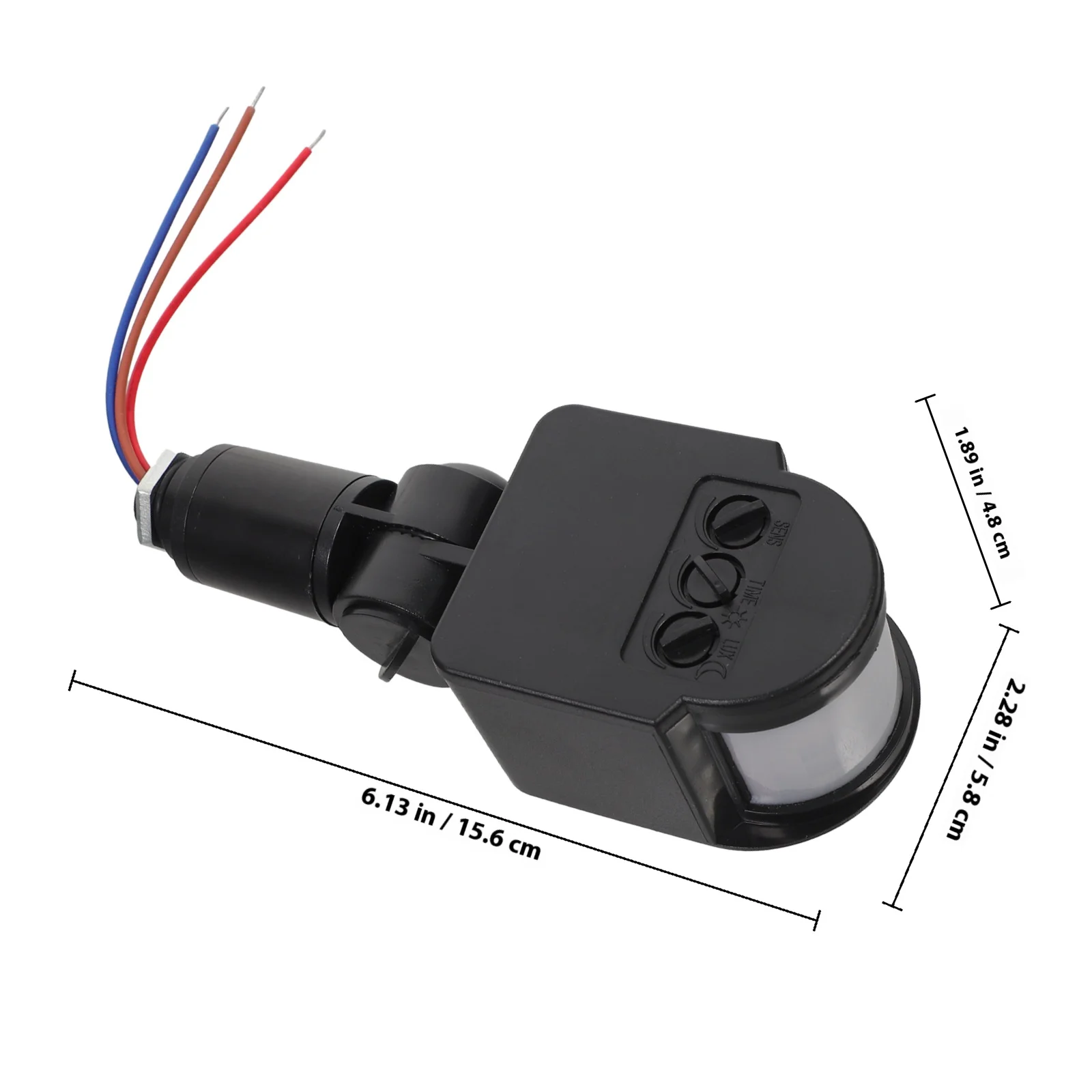 Pir تحكم الأشعة تحت الحمراء الاستشعار ضوء LED الأمن ضوء AC110V-260V الأشعة تحت الحمراء Pir الحركة الحركة في الهواء الطلق