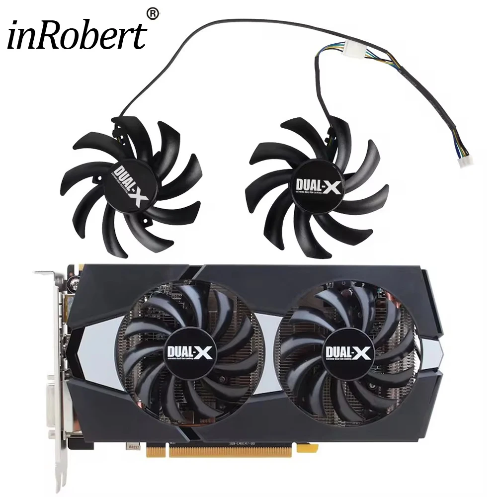 FD7010H12S 85 мм вентилятор видеокарты для Palit/MAXSUN GTX 1070 1060 для Sapphire R9 270X 280X HD7870 HD7950 HD7970 Вентилятор видеокарты