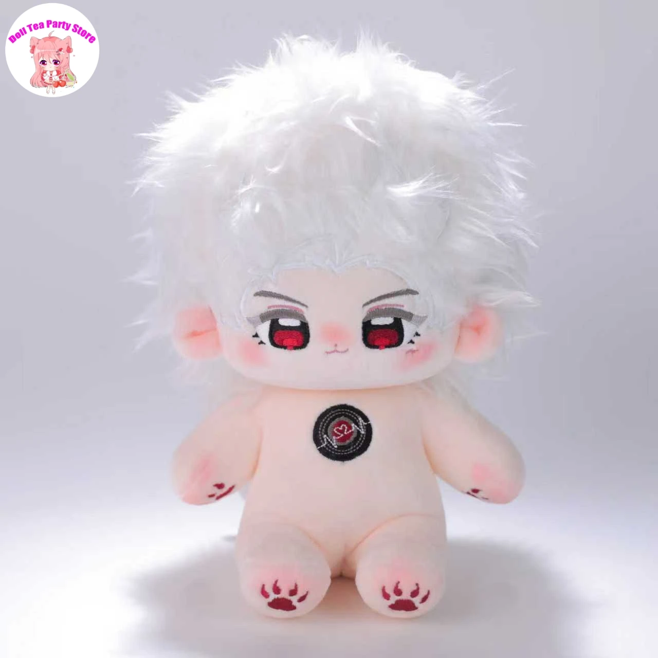 

Sylus Attributes Cartoon Handsome Plush Cotton Doll Body Anime Love and Deepspace Dress Up Toys Cosplay Figures Gift 20cm
