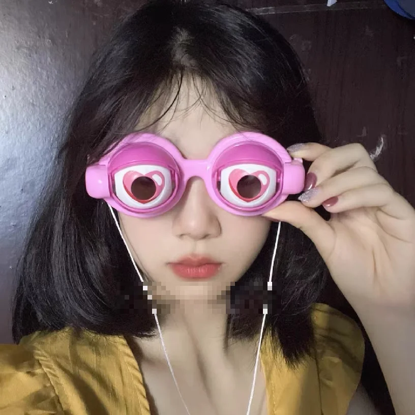 

Internet-famous creative prank funny glasses, fun props for Douyin selfies, big-eyed toys