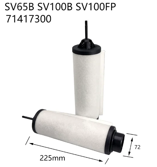 Vacuum Pump Oil Filter Exhaust Element & Intake Accessories SV65B/SV100B(71417300)