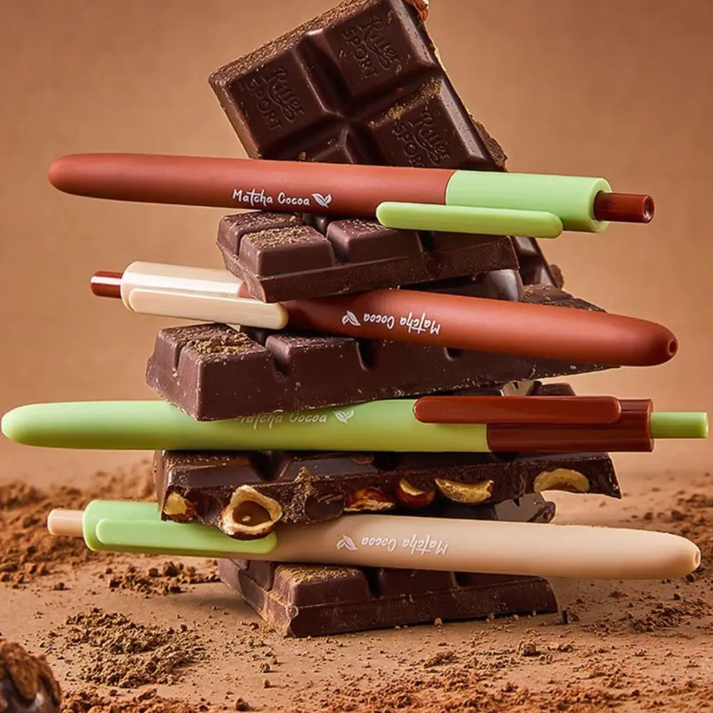 

4 шт./компл., гелевая ручка с черными чернилами 0,5 мм, CS наконечник, пресс, шариковая ручка, быстросохнущий инструмент для письма, подарок