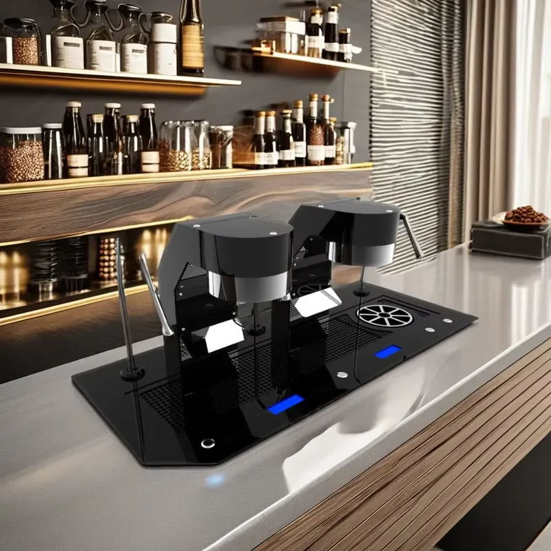 For Italy Italian Professional Commercial Multi Function 2 Group Under Counter Espresso Coffee Machine