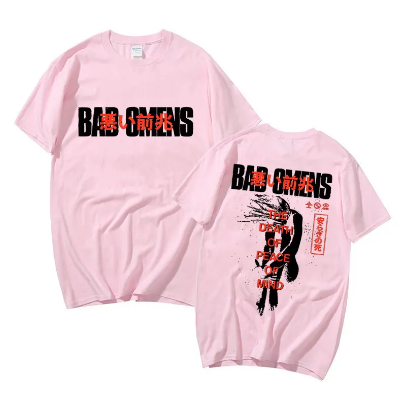 Bad Omens Band Tour 2023 American Music T-shirt A Tour of The Concrete Jungle Tour Tshirt Men Women Casual Oversized Cotton Tees